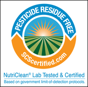 Certified Pesticide Residue Free Logo